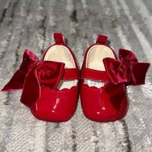 Baby Girls’ Bow Mary Jane Flats